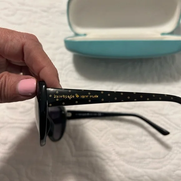 Kate Spade Black Sunglasses - Picture 2 of 2